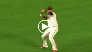 Crawford makes outrageous play to throw out Goldschmidt at first