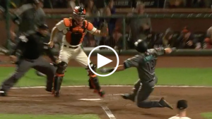 Duggar, Crawford preserve tie game with fantastic run-saving relay