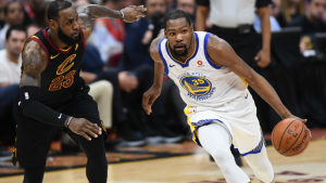 Rap song featuring Kevin Durant, LeBron James surfaces