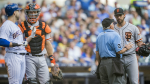 After Braun plunked, Schoop’s slam lifts Brewers over Giants