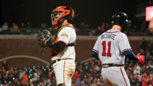 Bochy discusses holding team meeting prior to 10th-straight loss