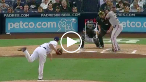 Chris Stratton clears the bases with first career double