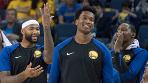 Warriors pick up team option for Damian Jones