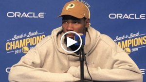 Kevin Durant says he hasn’t spoken to Draymond since Monday’s verbal altercation