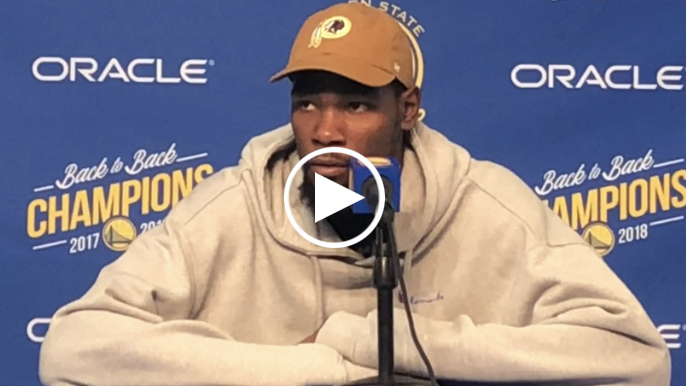 Kevin Durant says he hasn’t spoken to Draymond since Monday’s verbal altercation