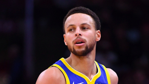 Stephen Curry reacts to coming out uninjured in car accident