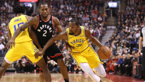 Three notes after Durant has MVP night in overtime loss to Raptors