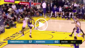 Draymond jokes he threw acrobatic pass because he was ‘gassed’