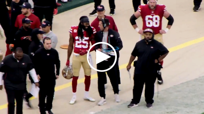 Mic’d up video gives behind-the-scenes look at Kyle Shanahan’s gameday personality