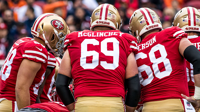 After containing Khalil Mack, Mike McGlinchey’s stellar season nearly complete
