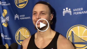Curry signs Harden’s number 13 after being called for step-back travel