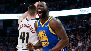Warriors beat Nuggets with offensive clinic, reclaim first seed