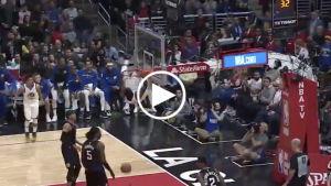Draymond gets second technical for hanging on rim, stays in game
