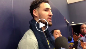 Klay Thompson says he deserves to be an All-Star, but has alternative if snubbed