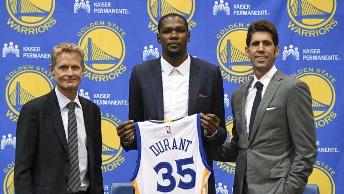 Bob Myers discusses Kevin Durant’s upcoming free agency