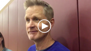 Steve Kerr defends Kevin Durant’s heated exchange with media