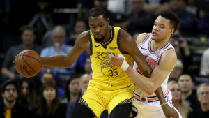 Knicks use, then delete, Kevin Durant photo in pitch to season-ticket holders