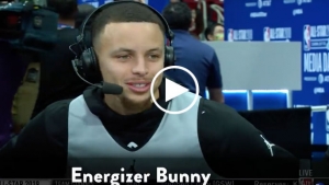 Jimmy Fallon had Steph slip random phrases into his NBA All-Star interviews