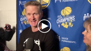 Steve Kerr said Andrew Bogut ‘burst out laughing’ when told he’s starting vs. Spurs