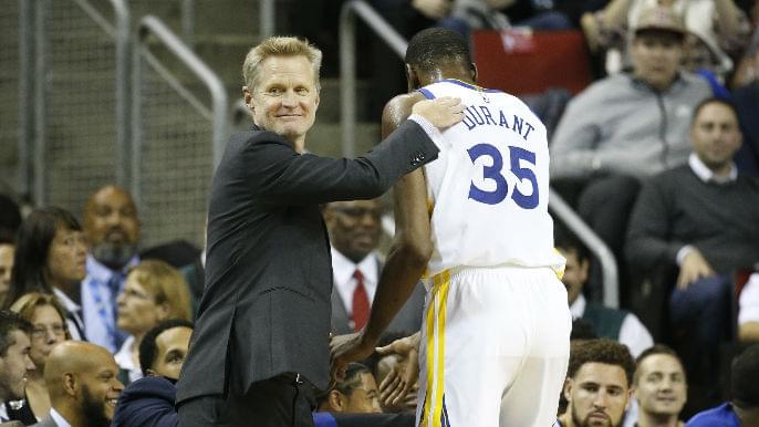 Kerr on Durant coping with tragedy: ‘I know he will be playing with a heavy heart’