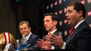 Jed York’s perspective on banners calling for his head, White House visit, and The Shawshank Redemption