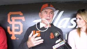 Bochy proud of Giants culture after postgame celebration left Pillar in awe