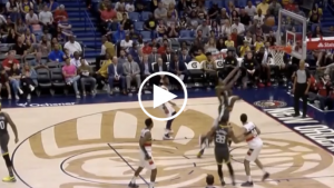 Jordan Bell unleashes ‘dunk of the season’