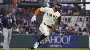 Pillar drives in 4 runs again, Giants beat Padres 7-2