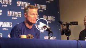 Steve Kerr on Kevin Durant’s ejection: ‘You can’t take the bait’