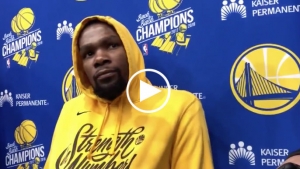 Durant apologizes to Warriors fanbase, ownership after Game 1 ejection