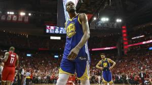 Kevin Durant to miss remainder of Rockets series with mild calf strain