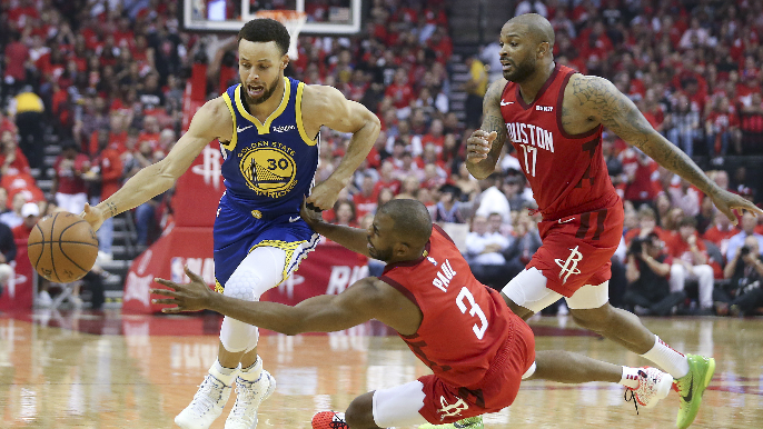 Warriors stun Rockets in Houston, secure Western Conference Finals spot