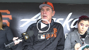 Bruce Bochy discusses decision to use “opener”, how it’s perceived amongst veteran players