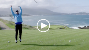 Former Giant Cody Ross sinks hole-in-one at Pebble Beach