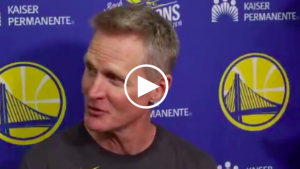 Steve Kerr on Drake: ‘I called him on his cell phone’