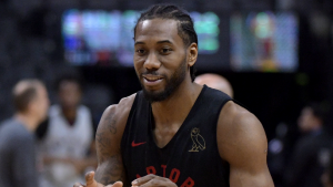 New Balance puts up Kawhi Leonard billboard in Oakland
