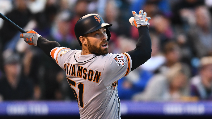 Mac Williamson declares for free agency, Giants to skip Pomeranz in rotation