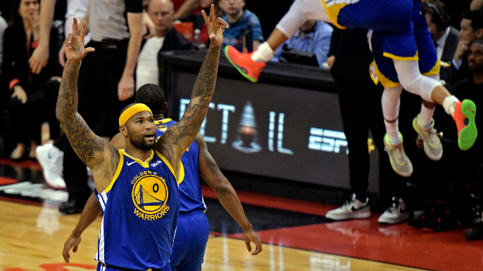 Steve Kerr recounts DeMarcus Cousins’ reaction when told he’d be starting Game 2 [report]