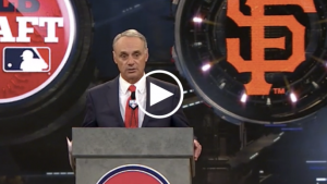 Giants draft outfielder Hunter Bishop with 10th overall pick in 2019 MLB Draft