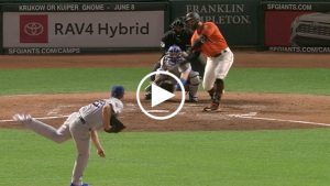 Pillar RBI single breaks scoreless game against Kershaw, Dodgers