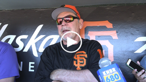 Bruce Bochy: Giants are ‘working on’ moving bullpen mounds