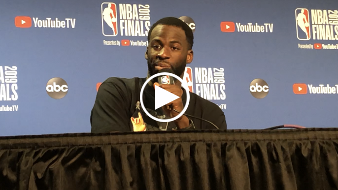 Warriors react to Thompson trying to play through knee injury