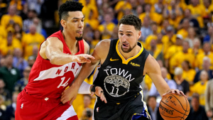 Danny Green explains what Klay Thompson told him after knee injury
