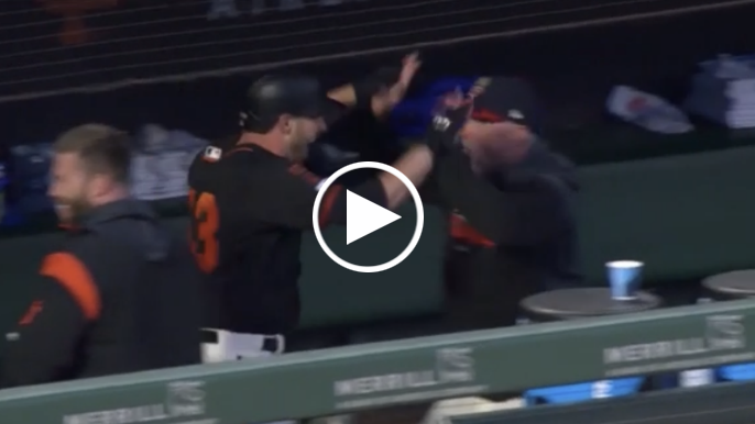 Austin Slater hits pinch-hit grand slam in wild Giants game