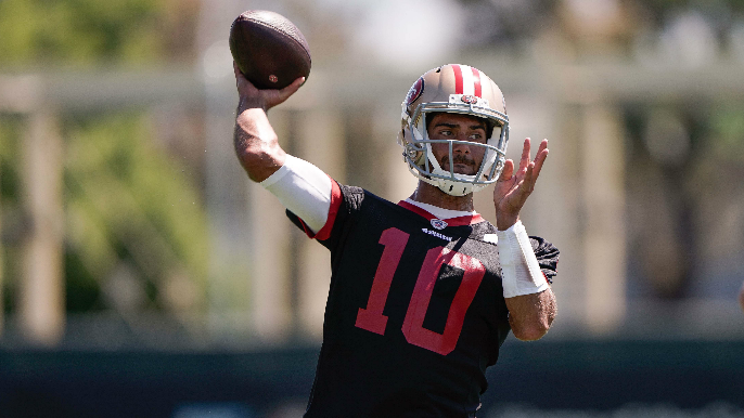 49ers Notebook: Jimmy Garoppolo on Dwight Clark Day, Tarvarius Moore shaping up at safety