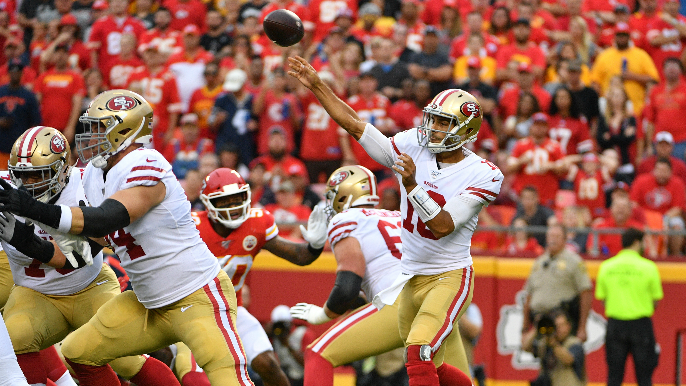 Garoppolo, starters play a successful full half, ease preseason nerves in win over Chiefs