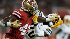 49ers sign Jeff Wilson Jr. from practice squad, waive Kaden Smith