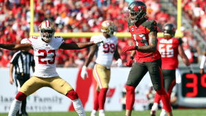 The 49ers’ defense played so well that Mike Evans thought Bucs’ offense was compromised