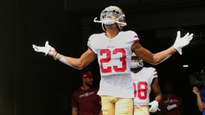 Ahkello Witherspoon gives ‘self-examination’ of injury that knocked him out of Sunday’s game