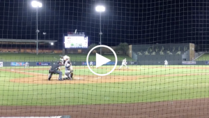 Joey Bart leaves Fall League game after being hit on hand